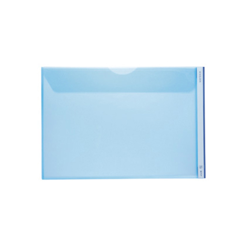 Mﾎﾙﾀﾞｰ A3ﾖｺ 青 ﾌﾀ付 1ｾｯﾄ(5枚)画像