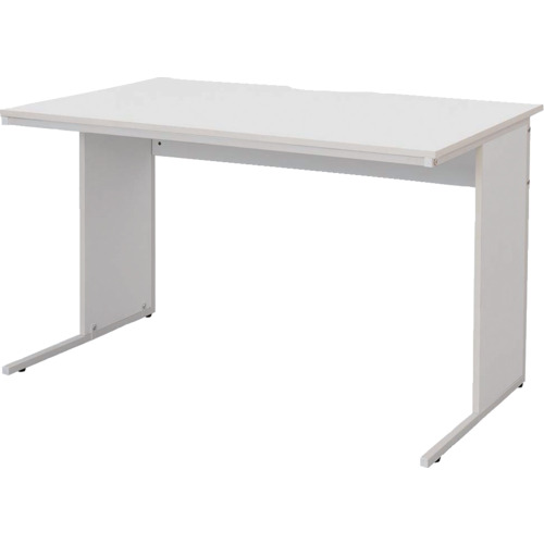 アールエフヤマカワ　ワークデスク２　Ｗ１２００×Ｄ７００　ホワイト画像