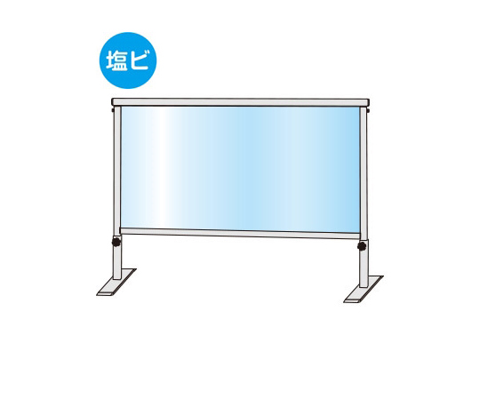 スライドパーテーション　450×900mm　（塩ビ仕様）画像