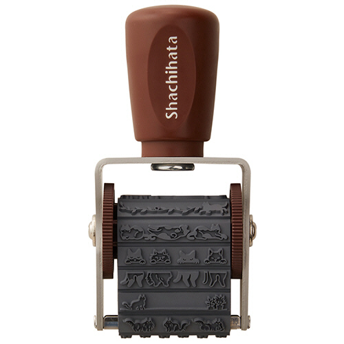 回転ﾃﾞｺﾚｰｼｮﾝｽﾀﾝﾌﾟ ねこ 1個