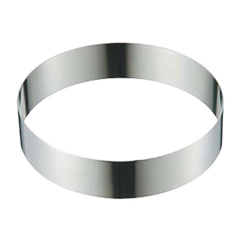 調理道具 18-8セルクルリング φ180×H45