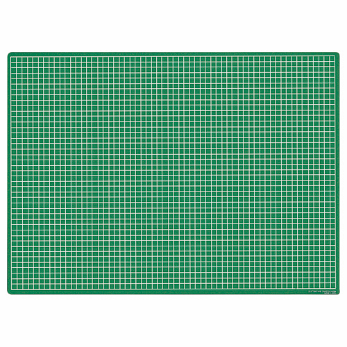 ｶｯﾃｨﾝｸﾞﾏｯﾄ 再生ｵﾚﾌｨﾝ製 両面使用 620×450×3mm ｸﾞﾘｰﾝ 1枚