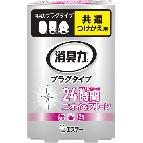消臭力 ﾌﾟﾗｸﾞﾀｲﾌﾟ 無香性 つけかえ 20mL 1個画像