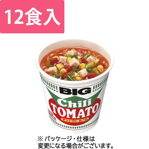 カップヌードル　チリトマトヌードル　ビッグ　109g　1ケース(12食)画像