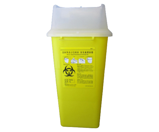 注射針回収容器 シャープセイフ 7L 30個入画像