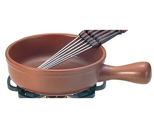 チーズフォンデュセットT-200・210兼用　鍋丈　陶器製