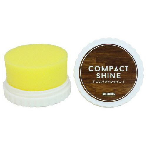 靴みがきｽﾎﾟﾝｼﾞ ｺﾝﾊﾟｸﾄｼｬｲﾝ 1個画像