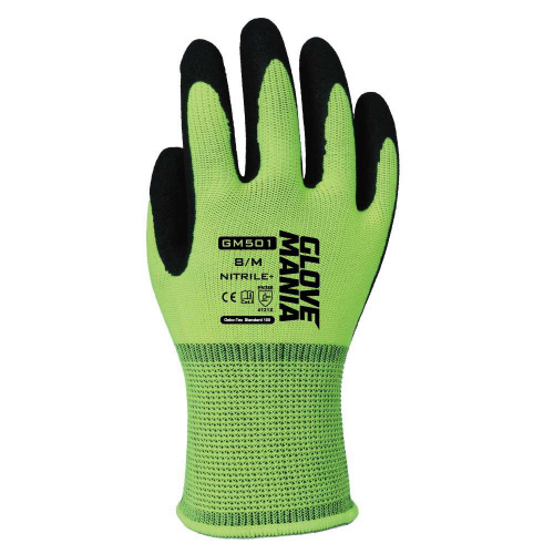 グローブマニアニトリル・水性ＰＵ　ＧＭ５０１　Ｍ画像