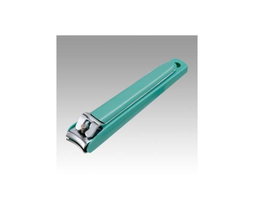 全カバー付き爪切り グリーン画像