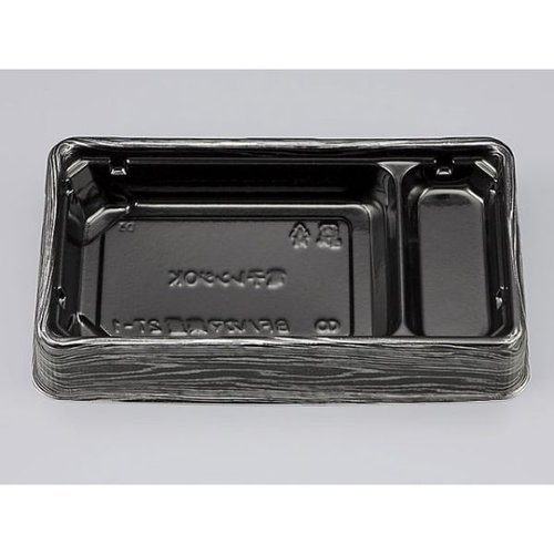 お重 BFハカマ集重27-1 黒板目 本体 シーピー化成 [ケース販売]
