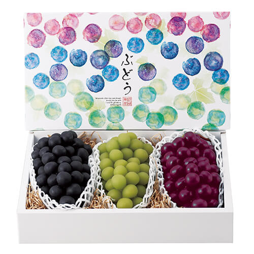彩りぶどう３房画像