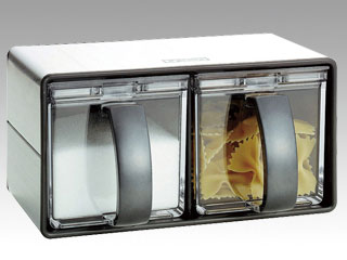 ヤクミ入れ Nフォルマ 調味料ケースステンレス2画像