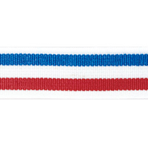 ｺﾞﾑdeﾊﾟｯﾁ ﾊﾞﾝﾄﾞ幅15×長さ600mm ﾄﾘﾌﾟﾙ ﾚｯﾄﾞ/ﾌﾞﾙｰ 1個画像