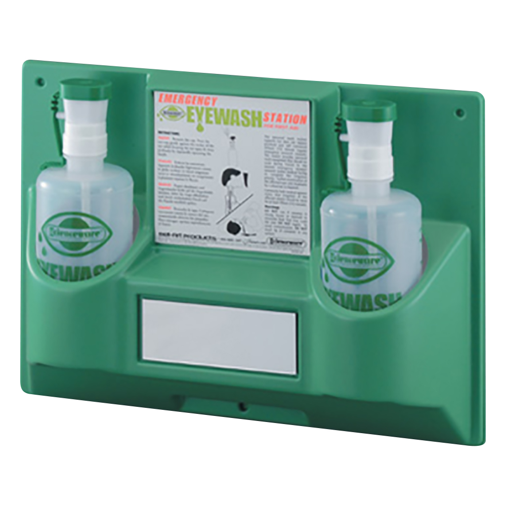 洗眼器 1L ツインタイプ 本体セット画像