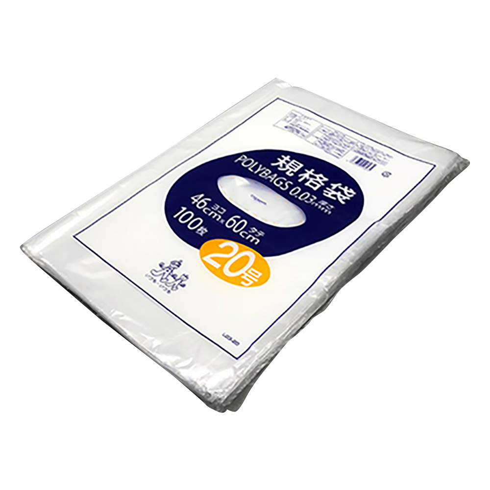 ポリバック規格袋（0.03mm）　460×600mm　100枚画像