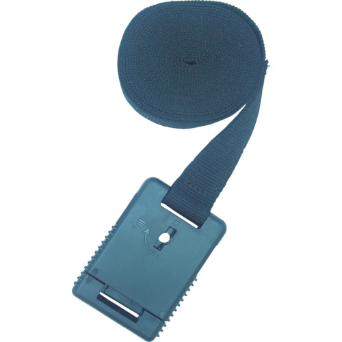 樹脂ﾊﾞｯｸﾙ付結束ﾍﾞﾙﾄ 鍵付Aﾀｲﾌﾟ 25mm 1本画像