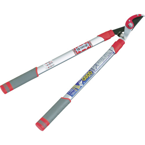 GS 新型ｱﾙﾐ柄 ｴｯｼﾞ付伸縮太枝切鋏 1丁画像