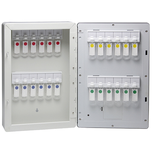 暗証番号ｷｰﾎﾞｯｸｽ ﾃﾝｷｰ式 24個吊 1個画像