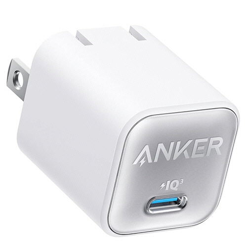 急速充電器 ANKER 511 Charger(Nano III 30W) ﾎﾜｲﾄ 1個