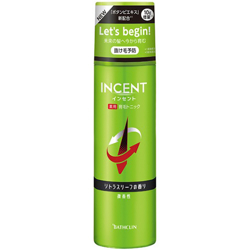ｲﾝｾﾝﾄ 薬用育毛ﾄﾆｯｸ 微香性 190g 1本画像