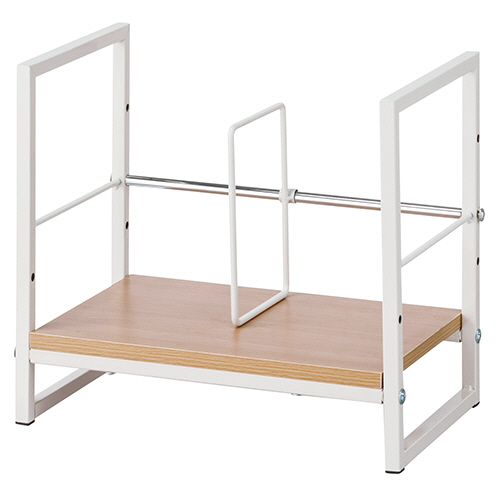 ﾃﾞｽｸ上ﾌｧｲﾙﾗｯｸ 幅390mm ｳｯﾄﾞﾅﾁｭﾗﾙ 1台画像