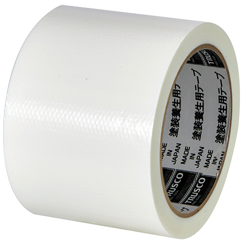 塗装養生用ﾃｰﾌﾟ ﾎﾜｲﾄ 75mm×25m 1巻画像