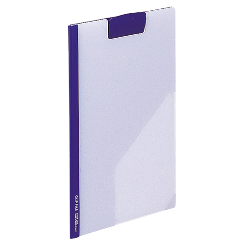 ｸﾘｯﾌﾟﾌｧｲﾙ 片面透明ﾀｲﾌﾟ A4 藍 1ｾｯﾄ(10冊)画像