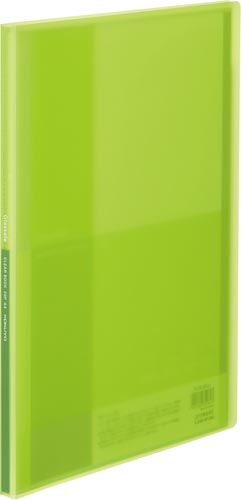 クリヤーブックグラッセルＡ４　２０枚　黄緑×１０画像