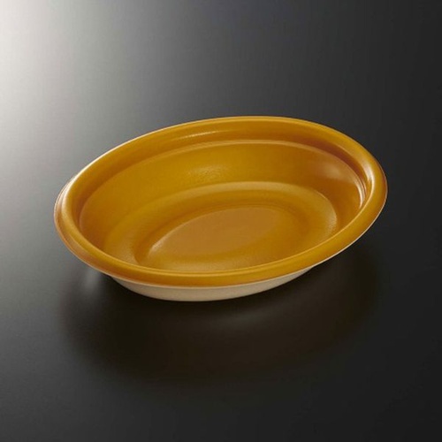 中央化学 惣菜容器 TP ボレノ M20-16 黄 本体画像