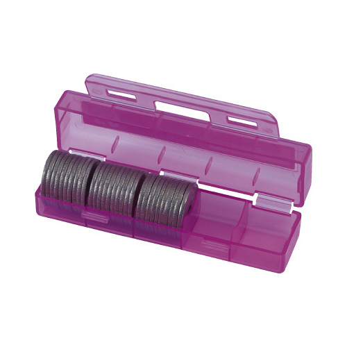 コインケース（５０円硬貨専用５０枚収納）　５個画像