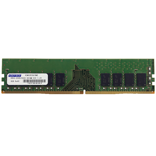 DDR4-3200 PC4-3200 288Pin UDIMM ECC 16GB(2R×8) 1枚画像