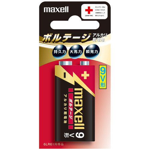 ｱﾙｶﾘ乾電池 ﾎﾞﾙﾃｰｼﾞ 9V形 1本画像