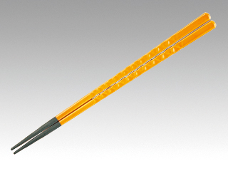 PBT亀甲箸 春慶塗 22.5cm 10膳画像