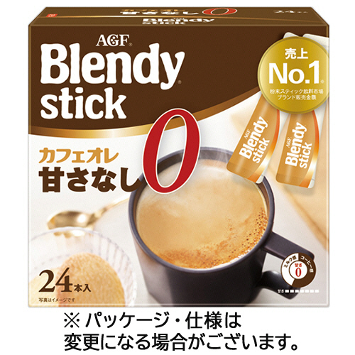 ﾌﾞﾚﾝﾃﾞｨ ｽﾃｨｯｸ ｶﾌｪｵﾚ 甘さなし 1箱(24本)画像