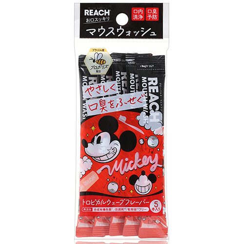 ﾘｰﾁ ﾏｳｽｳｫｯｼｭ ﾃﾞｨｽﾞﾆｰ ﾄﾛﾋﾟｶﾙｳｪｰﾌﾞの香り 11mL/本 1ﾊﾟｯｸ(5本)