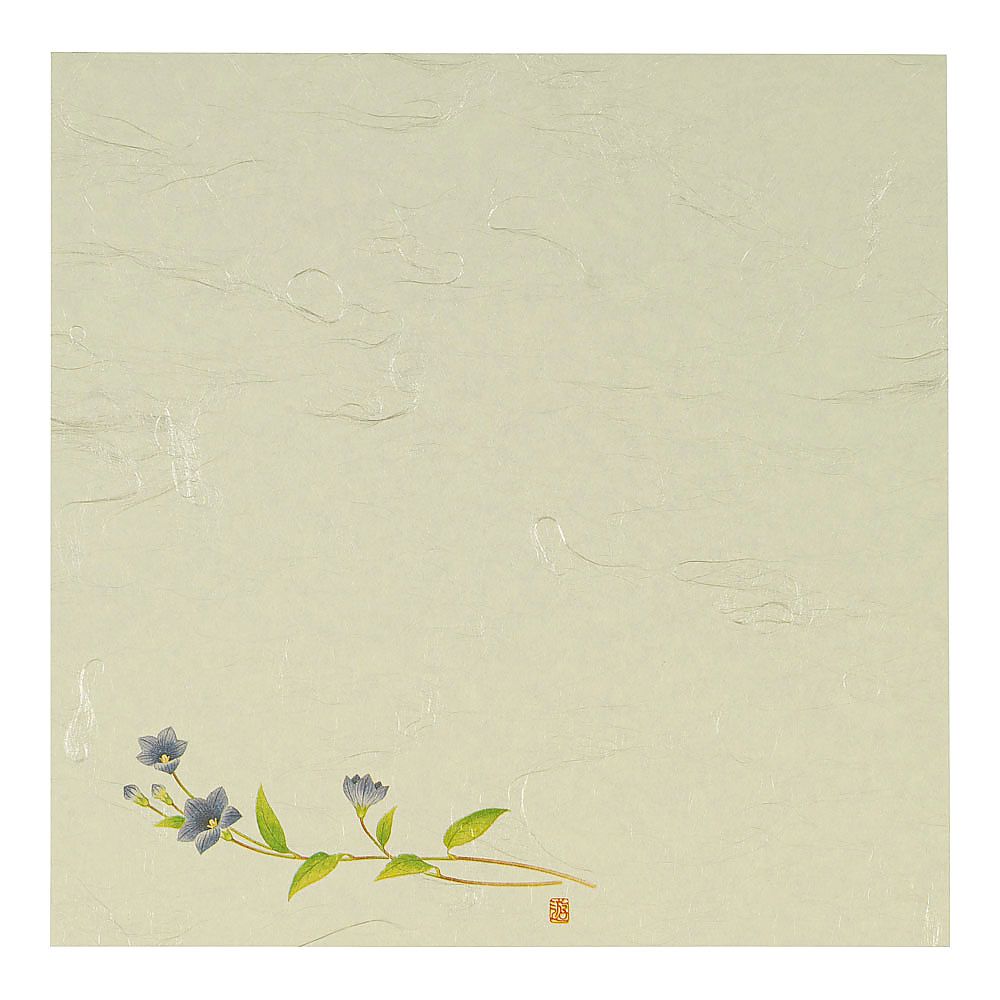 5寸懐紙 四季の花(100枚入) ききょう画像