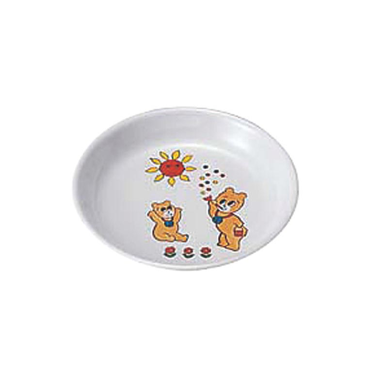 メラミン食器 お子様食器 KF-25 中皿 コロちゃん エンテック画像