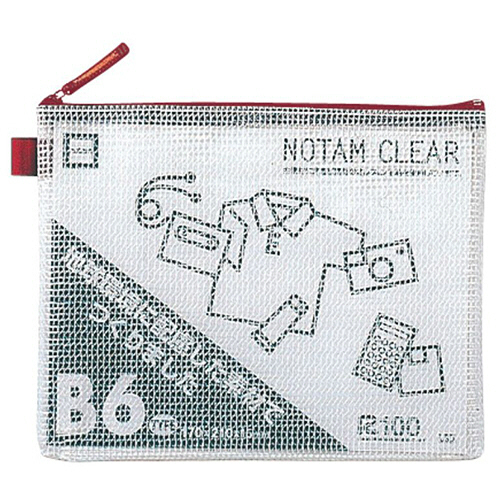 ﾉｰﾀﾑ ｸﾘｱｰ B6 ﾚｯﾄﾞ 1個画像