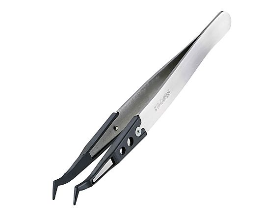 ESDチップピンセット 先端幅1.0mm(R型)画像
