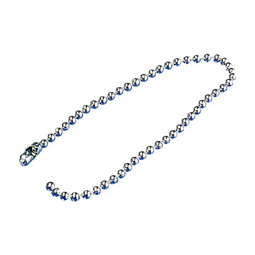 ﾊﾞﾙﾌﾞ開閉表示板取付金具 ﾎﾞｰﾙﾁｪｰﾝ 真鍮 径3.0×長さ200mm 1組(5本)画像