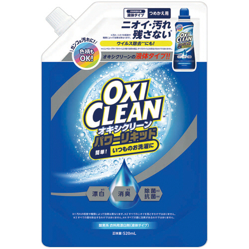 ｵｷｼｸﾘｰﾝ ﾊﾟﾜｰﾘｷｯﾄﾞ つめかえ用 520mL 1個画像