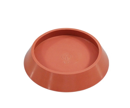 平置ゴムバラ 65mm 茶画像