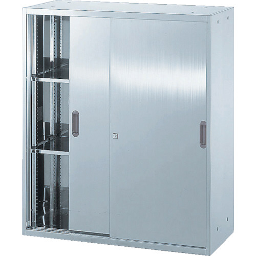 ｽﾃﾝﾚｽ保管庫(D400) 引違 900×H1050 1台画像