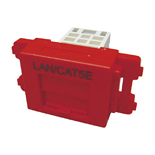 ｶﾃｺﾞﾘ6AJISﾌﾟﾚｰﾄ用ｼﾞｬｯｸｷｯﾄ 赤 1個画像