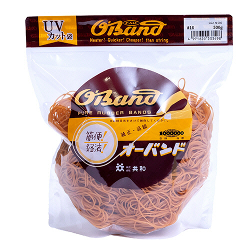 ｵｰﾊﾞﾝﾄﾞ #16 内径38mm 500g入 透明袋 1袋画像