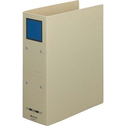 保存Ｆ　ドッチ（両開き）Ａ４縦背幅９４ｍｍ青３冊画像