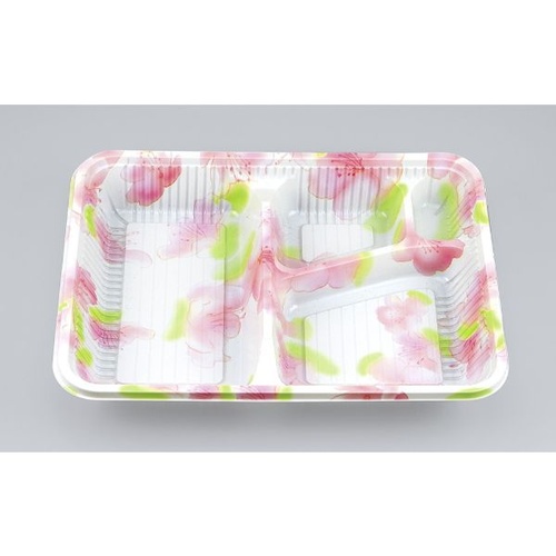 シーピー化成 弁当容器 Z-253(B) 蘭 本体画像