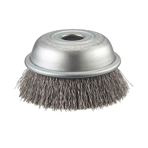 ｴｱｰ工具用ｶｯﾌﾟﾌﾞﾗｼ(ｽﾃﾝﾚｽSUS304) 75mm 1個画像