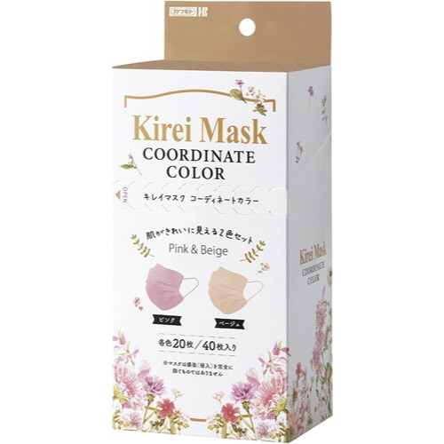 キレイマスク　コーディネートカラー　４０枚入×２４画像