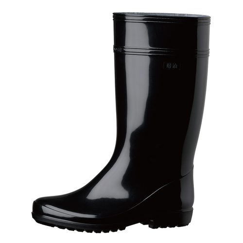 作業長靴　Ｗ２０００　ブラック　２７．５ＣＭ画像